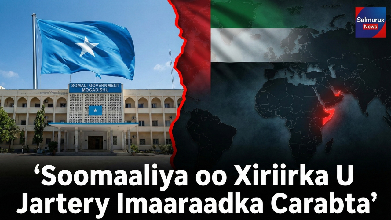 Soomaaliya oo Xiriirka U Jartery Imaaraadka Carabta